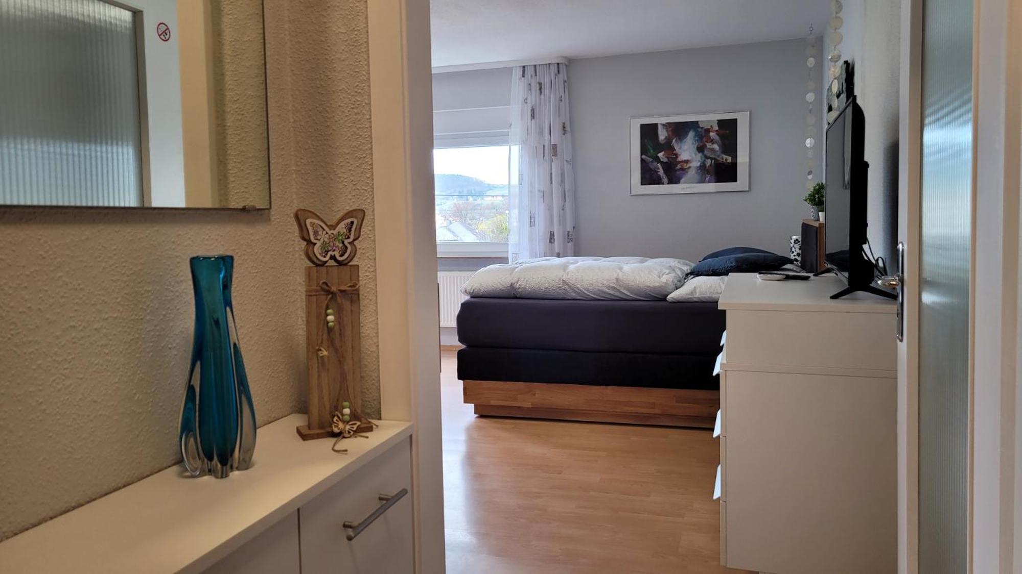 Ihr Bett Mit Blick Auf Die Weinberge Bad Dürkheim Buitenkant foto